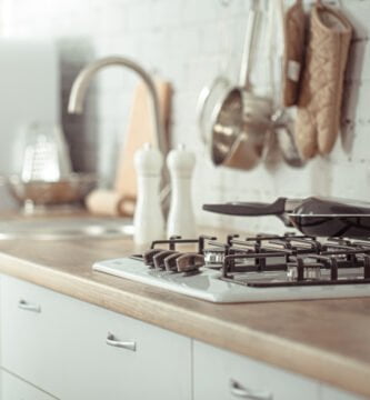 Tipos de Fogões no Mercado: Escolha o Melhor para a Sua Cozinha 1 modern stylish scandinavian kitchen interior with kitchen accessories