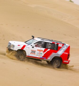 GWM Retorna Após uma Década e Conquista o Título de Produção no Rali Taklimakan 3 gwm carro